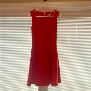 Banana Republic red fit & flare sz 2